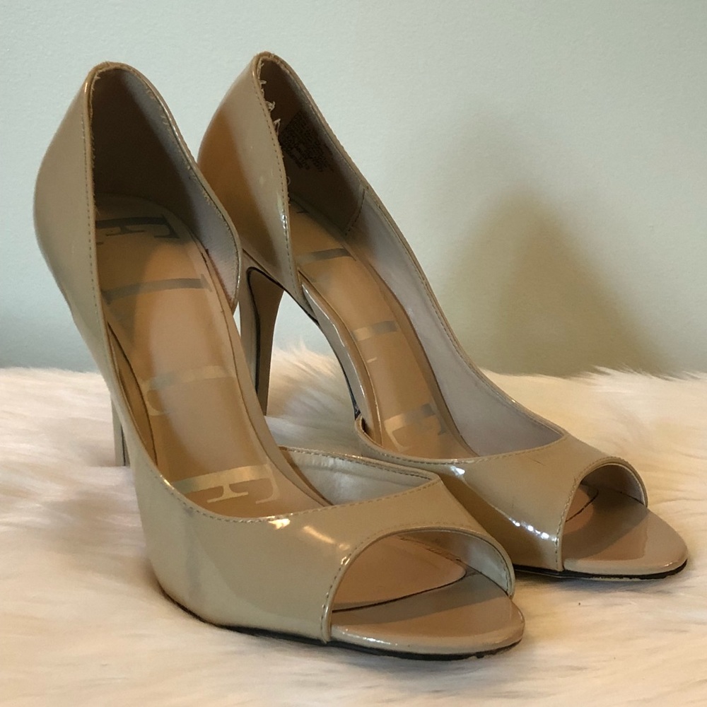 Nude Elle Heels
